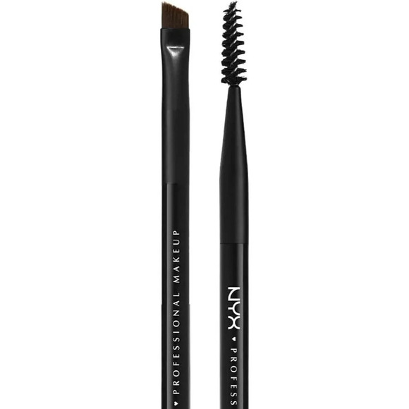 Nyx Professional Makeup, Pro Brow Brush Dual-ended Brow Brush With Angled Brush - Picture 4 of 5